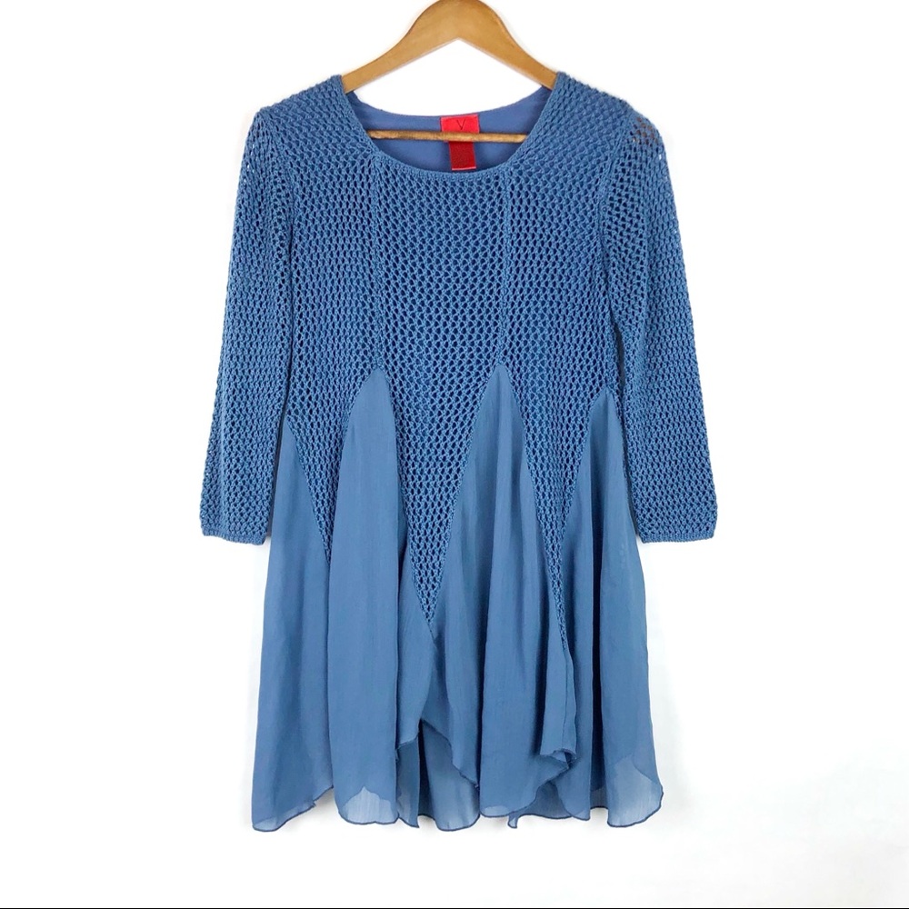 Christina™ – Checked Blouse Made from Warm, Soft Hoodie Material main image 1